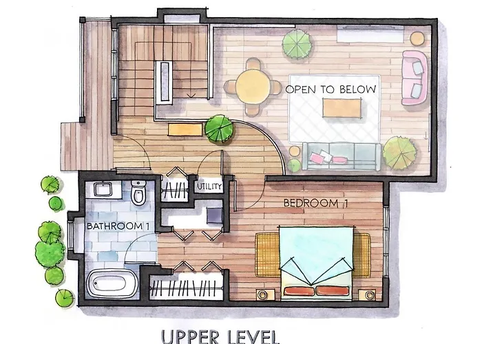 Peaceful 2-bedroom Townhome Retreat W/wooded View Galena